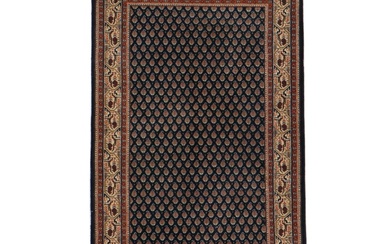 3'1 x 5'3 Hand-Knotted Indo-Persian Seraband Accent Rug