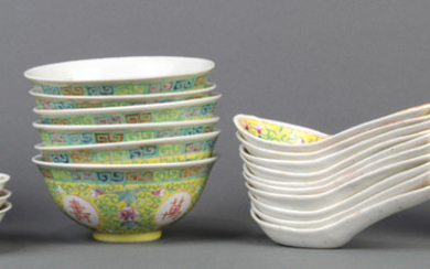Chinese Porcelain Bowls, Wanshou Wujiang