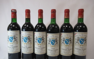 6 bouteilles de Médoc, Château Haut Peyrillat, 1989