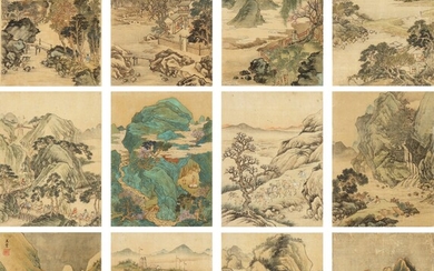 LANDSCAPES, Wang Yun 1652-1735