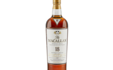 THE MACALLAN 1987 18 YEAR OLD matured in sherry...