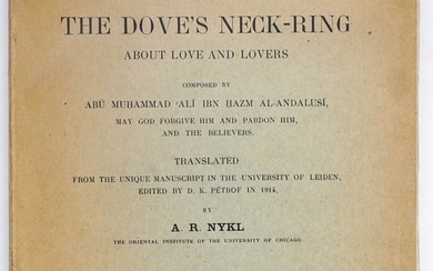 A Book The Doves Neck-Ring (1931)