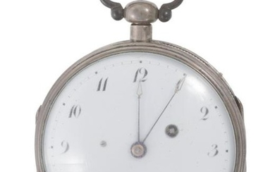 A Breguet silver cased gent's pocket watch