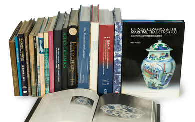 A COLLECTION OF REFERENCE BOOKS AND CATALOGUES ON CHINESE EXPORT...