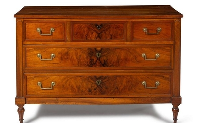 A Directoire Style Walnut Commode