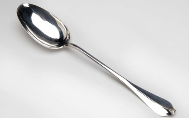 A Dutch silver serving spoon, Rotterdam
