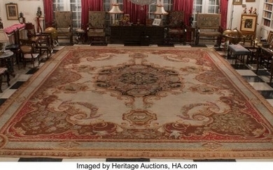 A French Aubusson Palatial Tapestry, circa 1820