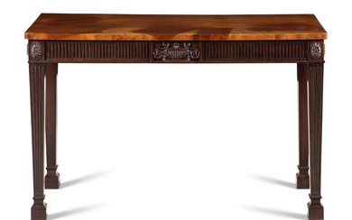 A George III Carved Mahogany Console Table