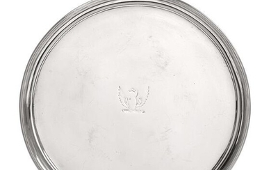 A George III Provincial Silver Waiter, by Robert Cattle and...