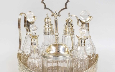 A George III Silver Condiment-Set, by Frances Purton, London, 1795,...