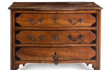 A Louis XV Walnut Chest of Drawers