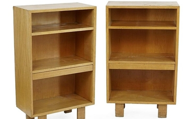 A Pair of George Nelson for Herman Miller Bookcases.