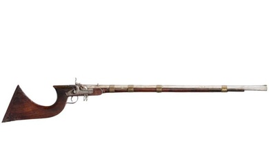 A Pakistani percussion rifle from the Sindh province, 19th century