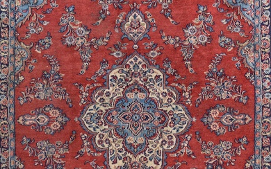 A Persian Hand Knotted Viss Carpet, 260 X 185