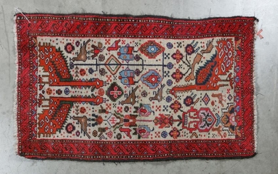 A Persian style rug