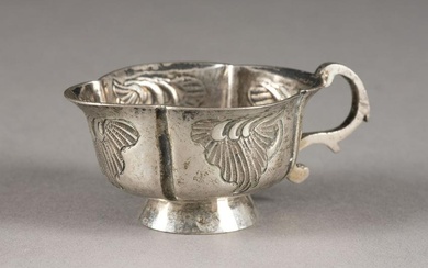 A SILVER CHARKA Russian, Moscow, 1779 Shaped oval, the l