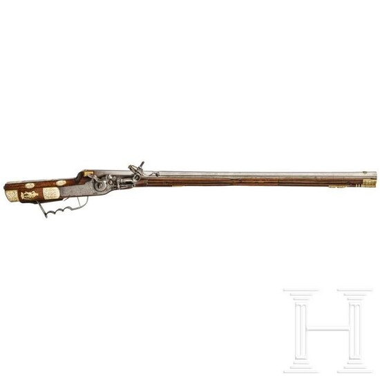 A South German wheellock hunting rifle, circa 1650
