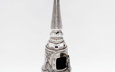 A Sterling Silver Spice Tower, Prob. England, ca 1930