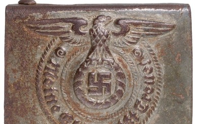 A belt buckle for EM/NCOs of the Waffen-SS