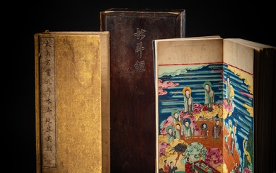 A rare album of illuminated Daoist sutra ‘Taishang xuanling beidou...