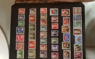 ALBUM of stamps East Germany (*), DDR, Russia,...