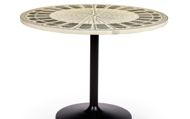 AN 'ARCHITETTURA' DINING TABLE BY PIERO FORNASETTI (1913-1988)