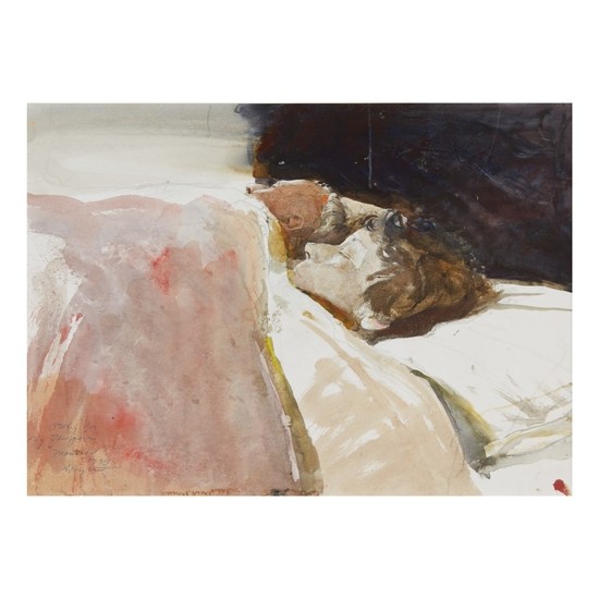 ANDREW WYETH | STUDY FOR 'MARRIAGE'