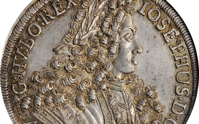 AUSTRIA. Taler, 1706. Hall Mint. Joseph I. NGC MS-64.