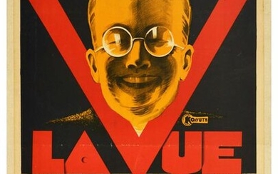 Advertising Poster Perfect Eye Glasses Art Deco France