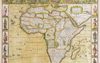 Africa.- Speed (John) Africae, described..., [1676]