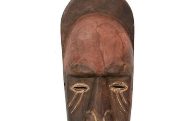 African Congo Kuba or Bakuba Style Mask