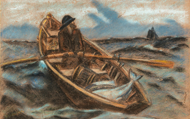 After Winslow Homer (1836-1910), Fisherman