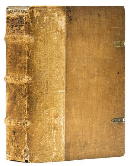 Albertus Magnus. Sermones de tempore et de sanctis, wide-margined copy of a rare edition at auction Ulm, Johann Zainer, 1479.