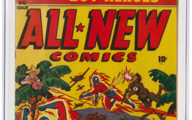 All-New Comics #11 (Family Comics, 1945) CGC VG/FN 5.0...