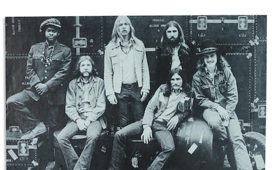Allman Brothers Band: A souvenir poster, 1971