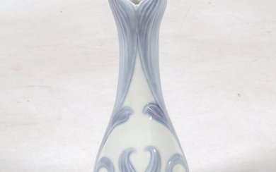 An Art Nouveau porcelain vase, early 20th century.