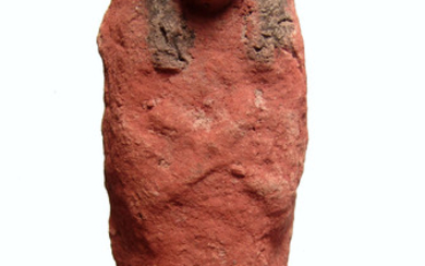 An Egyptian terracotta ushabti, Late New Kingdom