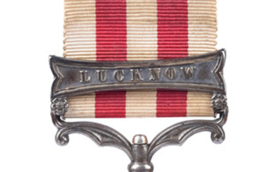 An Indian Mutiny Medal 1857 to Lieutenant Robert Fannin Stoney