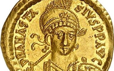 Ancient Coins - Byzantine Empire - Anastasius I,...
