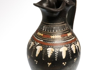 Ancient Greek Terracotta Ware Pottery Oinochoe