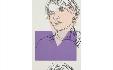 Andy Warhol (American 1928-1987), After Self-Portrait (Wallpaper), 1978