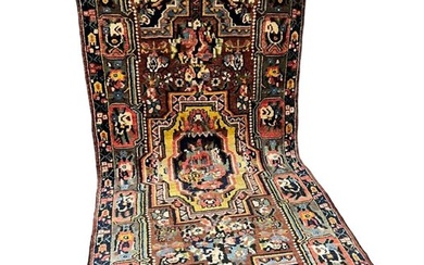 Antiker Bachtiar Pflanzenfarben (Neu) - Carpet - 275 cm - 115 cm