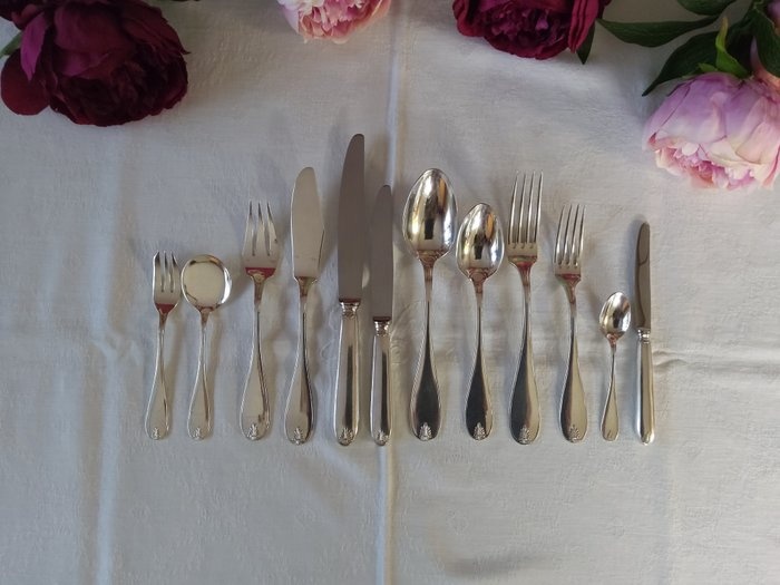 Argental - Cutlery set for 12 (160) - Silver-plated