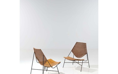 Arthur Umanoff (1923-1985) Pair of lounge chairs