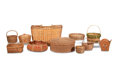 Assortment of Great Lakes Baskets
