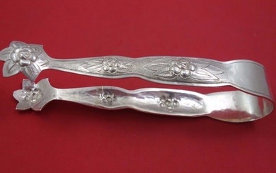 Aztec Rose by Sanborns Mexican Sterling Silver Ice Tong 5.5 ozt. 7 7/8"