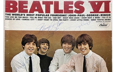 Beatles Signed "Beatles VI" Album