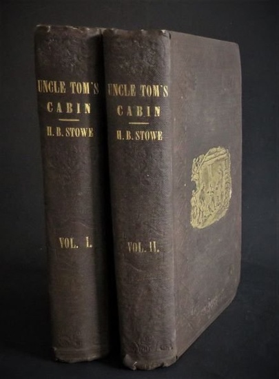 Beecher Stowe, Uncle Toms Cabin, Complete 2vol. 1st US Ed. 1852, illustrated