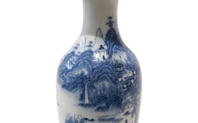 Blue-white vase | Blau-weise Vase