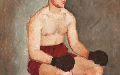 CARLO VITALE (1902-1996) Ritratto di Boxeur